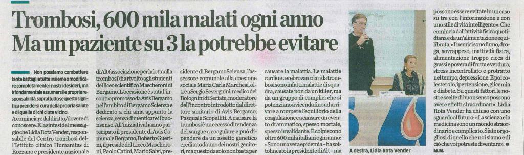 Trombosi, 600 mila malati ogni anno. Ma un paziente su 3 la potrebbe evitare