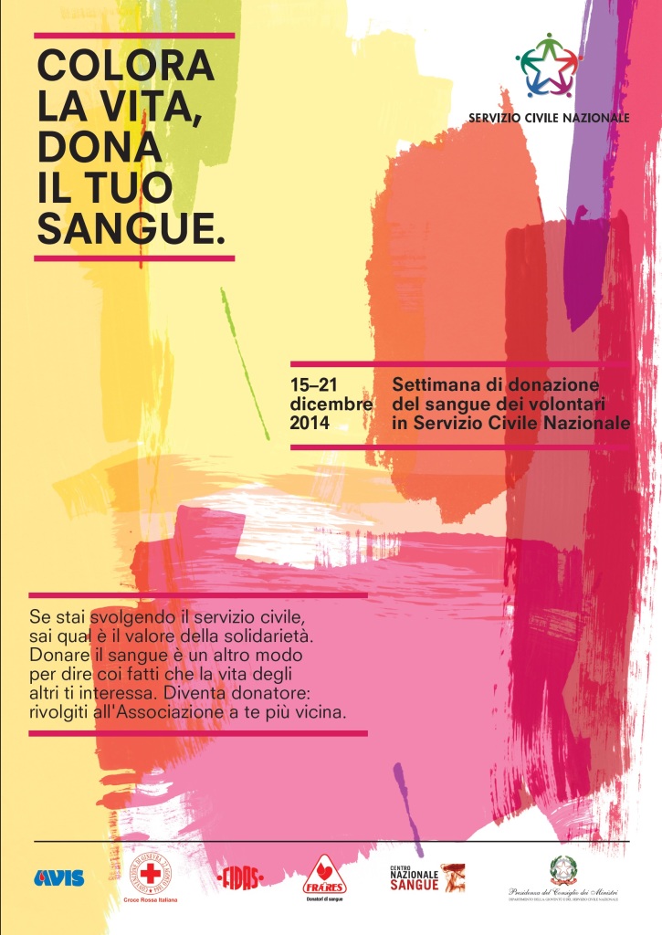 colora la vita dona il tuo sangue