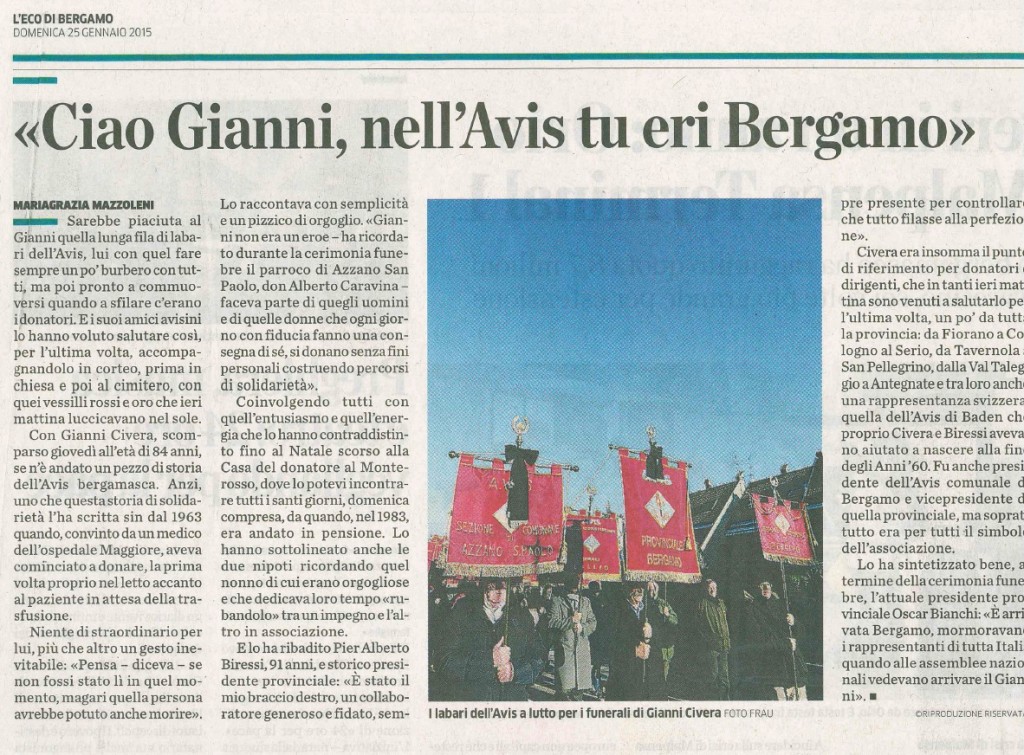articolo civera