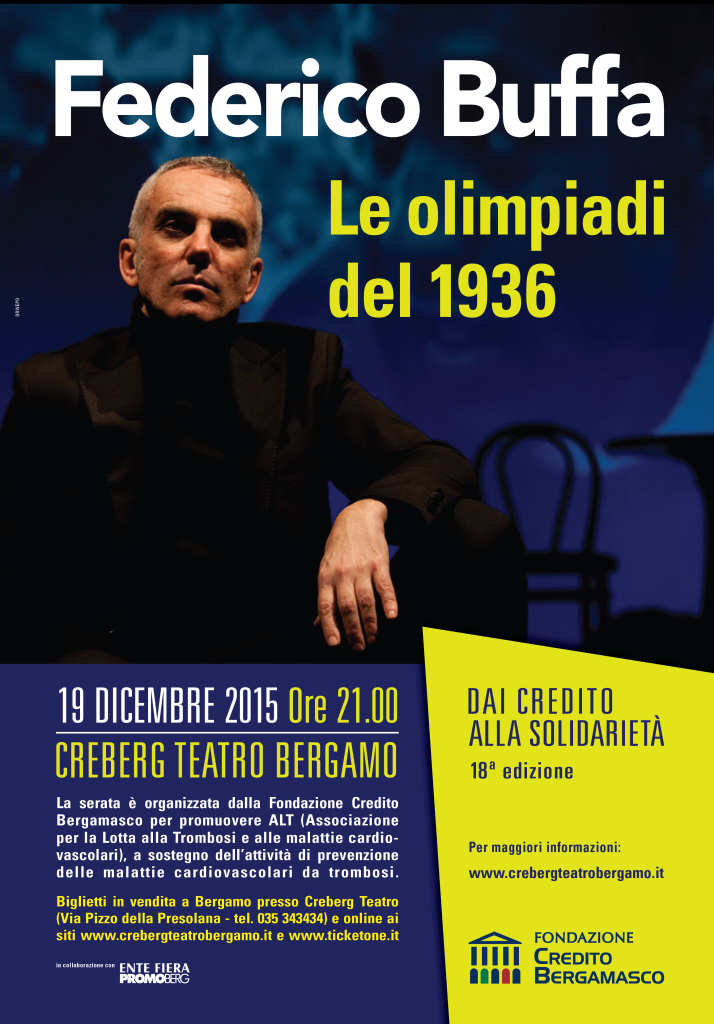 Le Olimpiadi del 1936 Federico Buffa Creberg