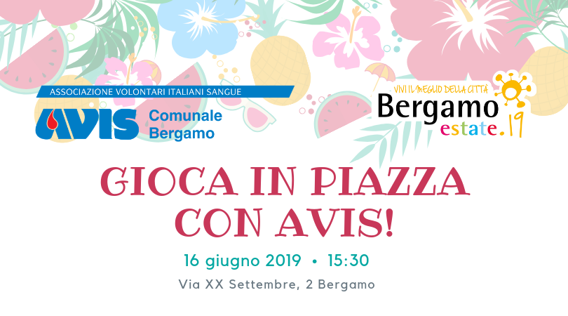 Gioca in piazza con AVIS